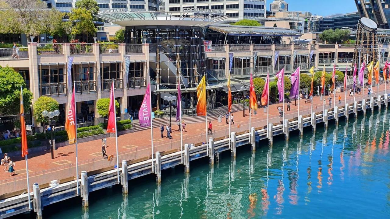 Spacious & Cosy 2 Bedroom Apartment In Darling Harbour Sidney Exterior foto