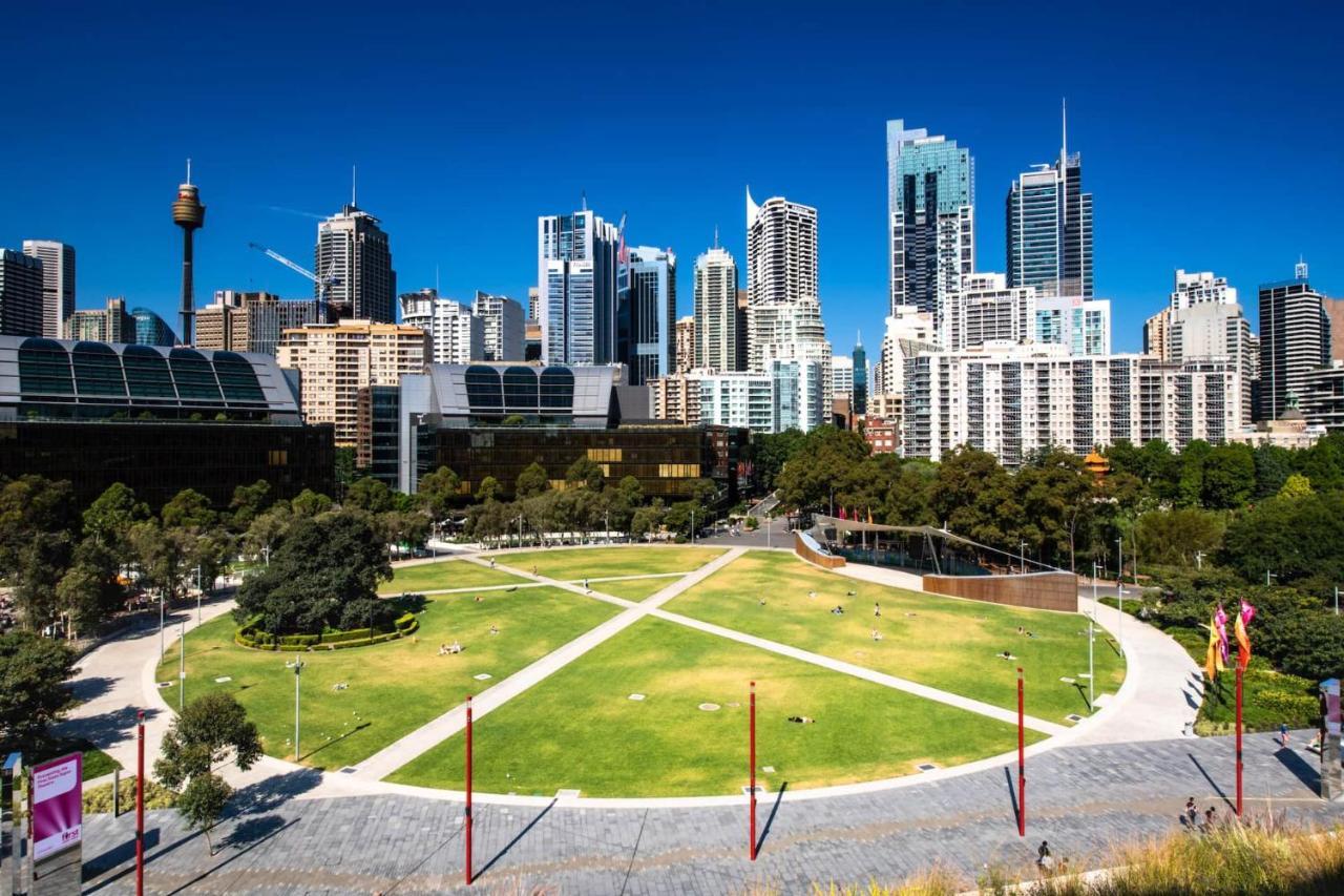 Spacious & Cosy 2 Bedroom Apartment In Darling Harbour Sidney Exterior foto